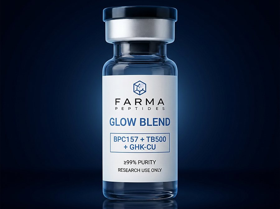 Glow Blend BPC157 10 mg + TB500 10 mg + GHK-CU